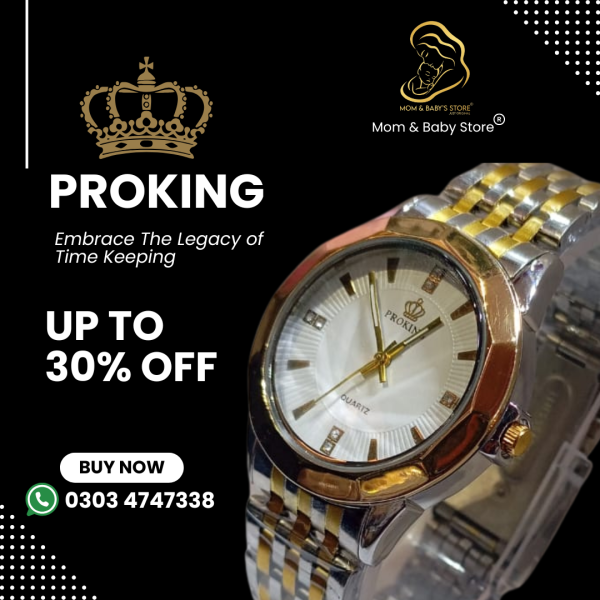 Proking Men Branded Watch with 5 years Warranty