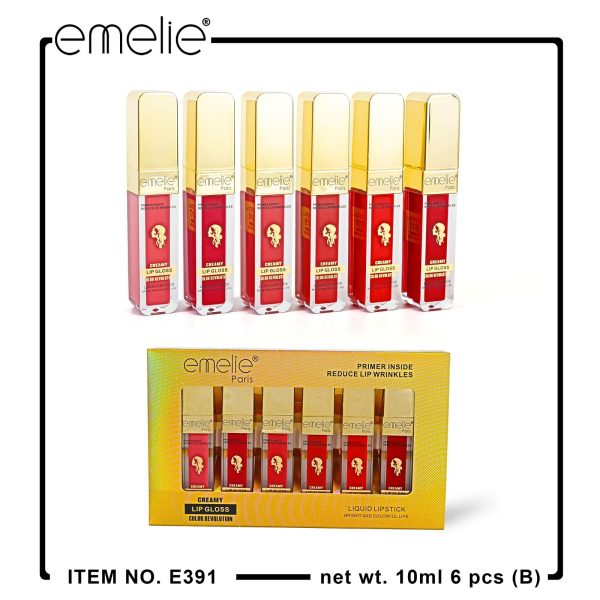 emelie Lip Gloss permanent 24 hours Warranty