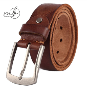 Premium Genuine Leather Belt for Men – Classic Style, Durable Finish