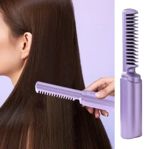 "StraightEase – Comb & Shine"